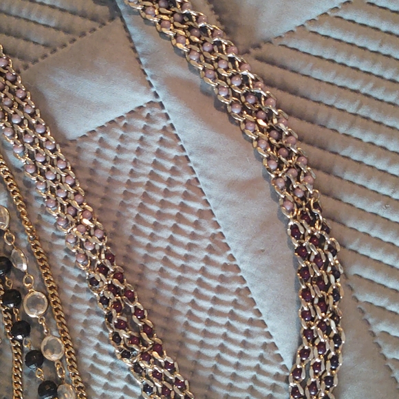 Coldwater Creek Necklace and Earrings Bundle Silver and Gold Tone - Picture 3 of 13